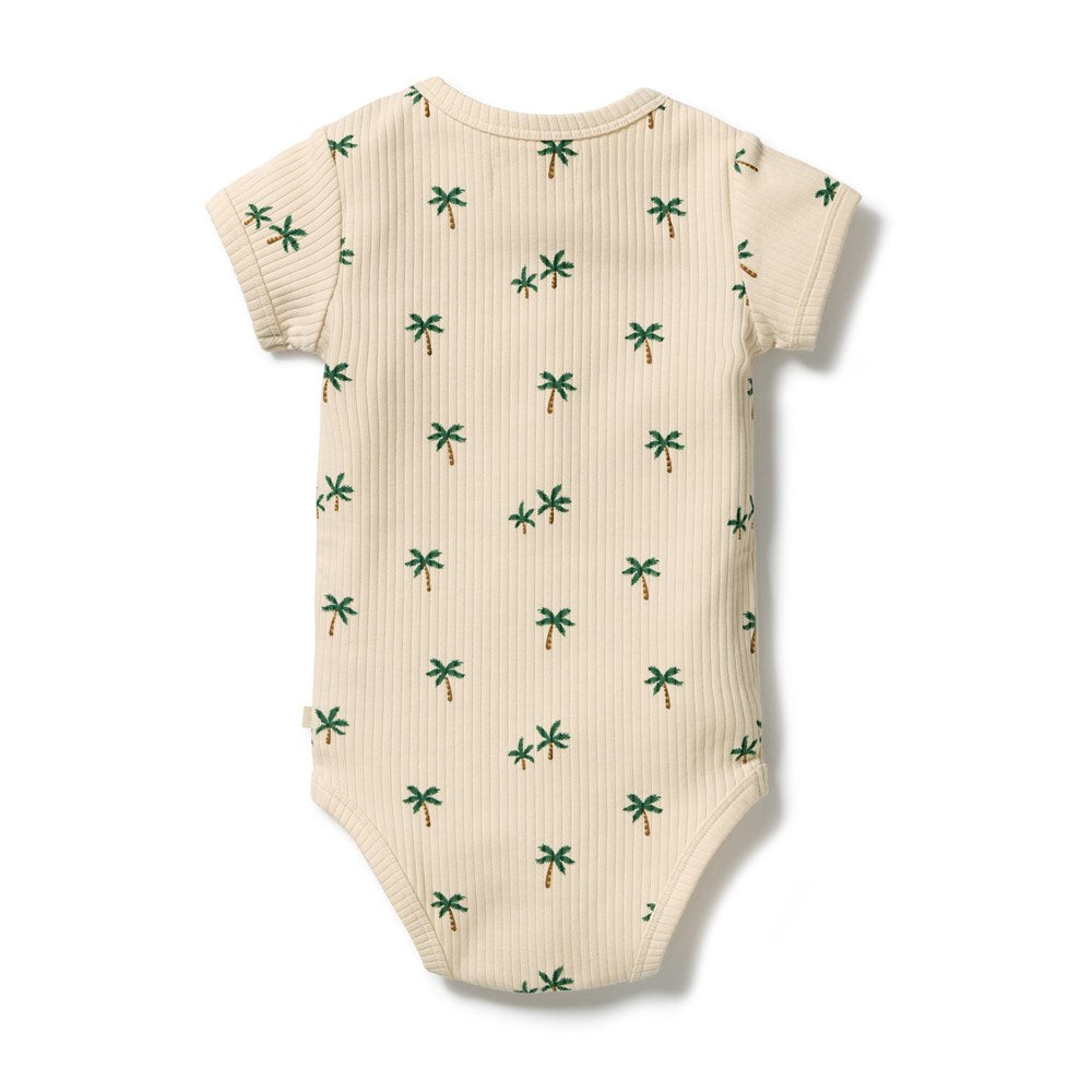 Tiny Palm Organic Bodysuit