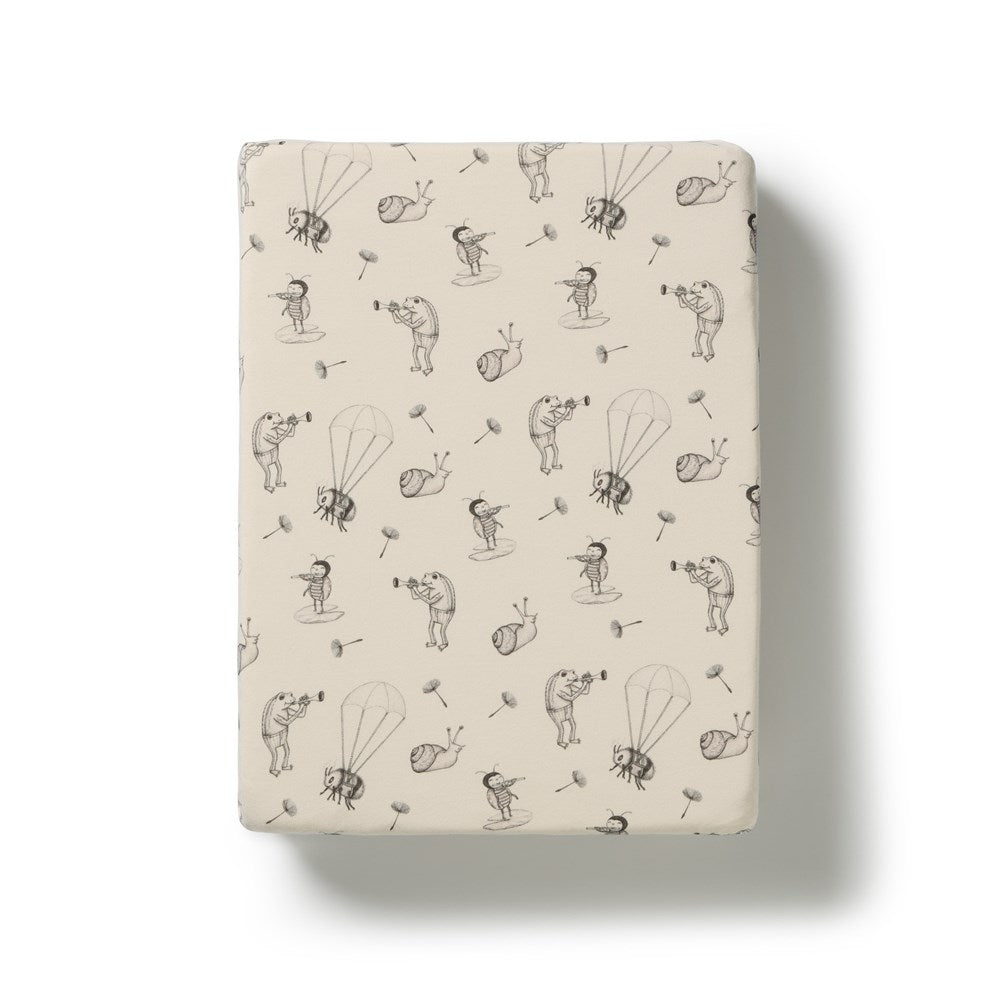Whispering Willows Organic Bassinet Sheet