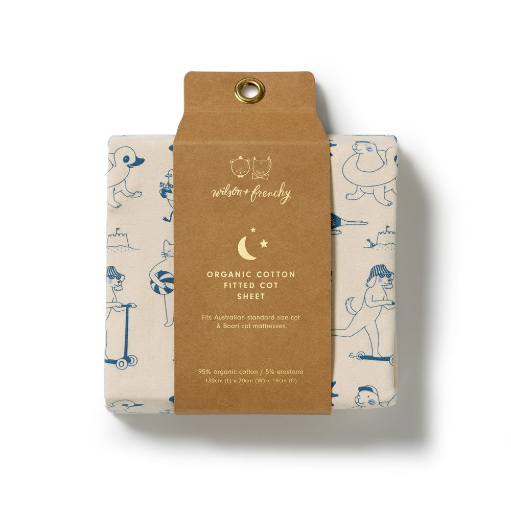 Tout est Magique Organic Cot Sheet