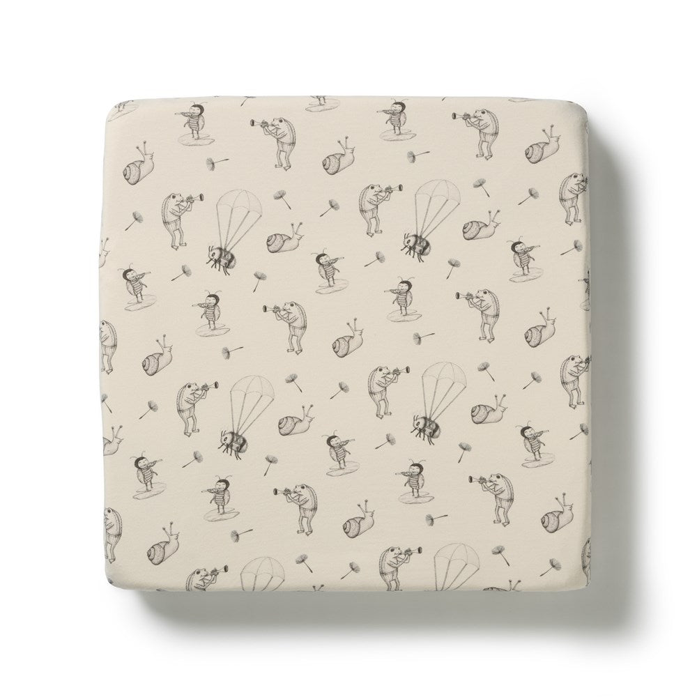 Whispering Willows Organic Cot Sheet