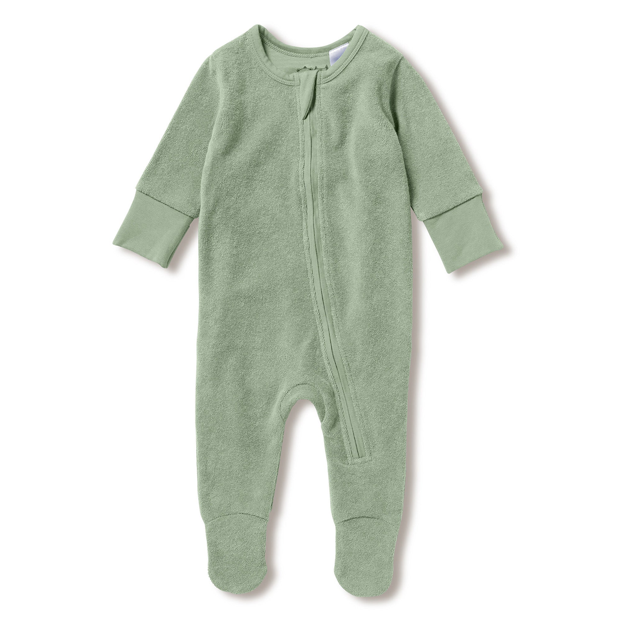 Organic Terry Zipsuit