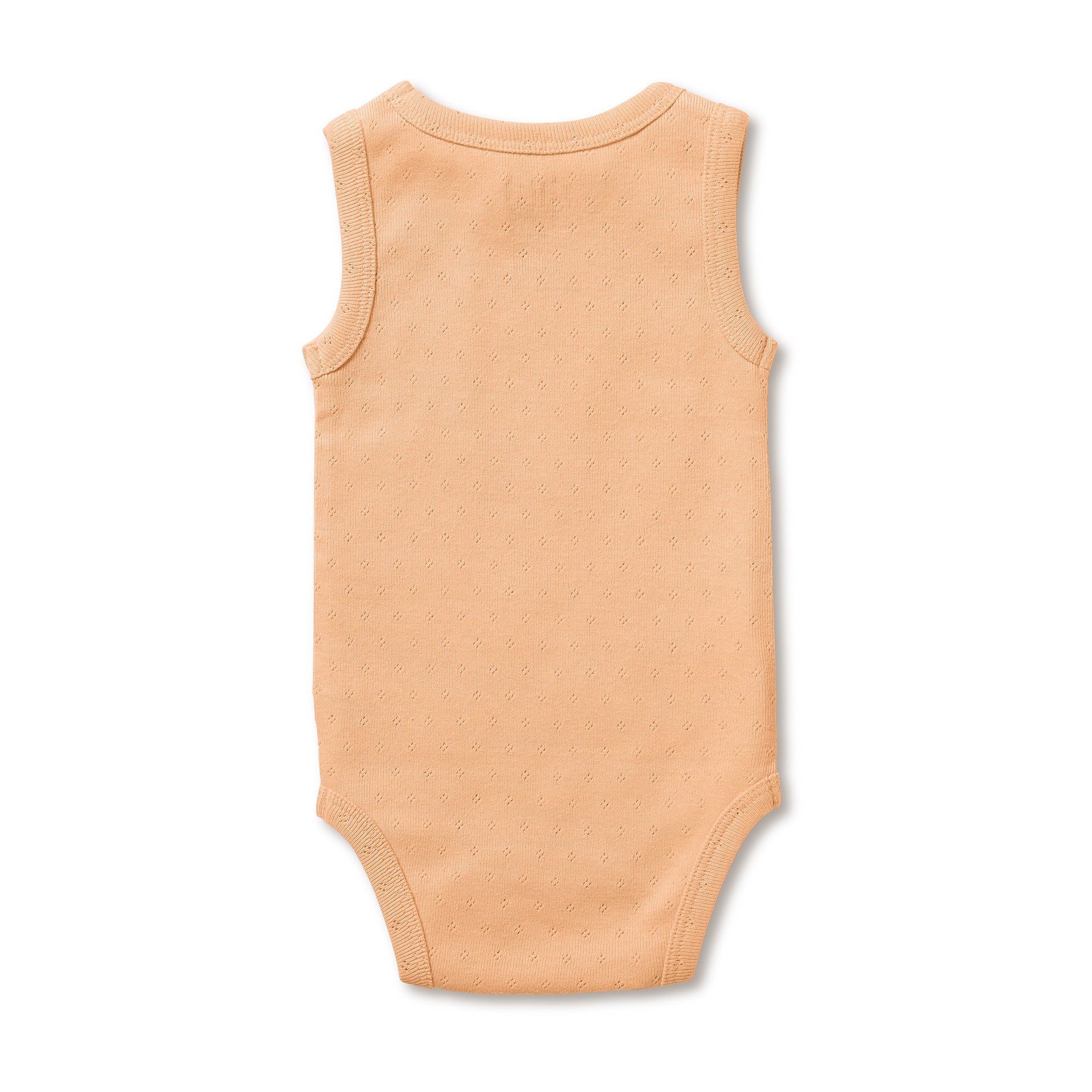 Organic Pointelle Singlet Bodysuit