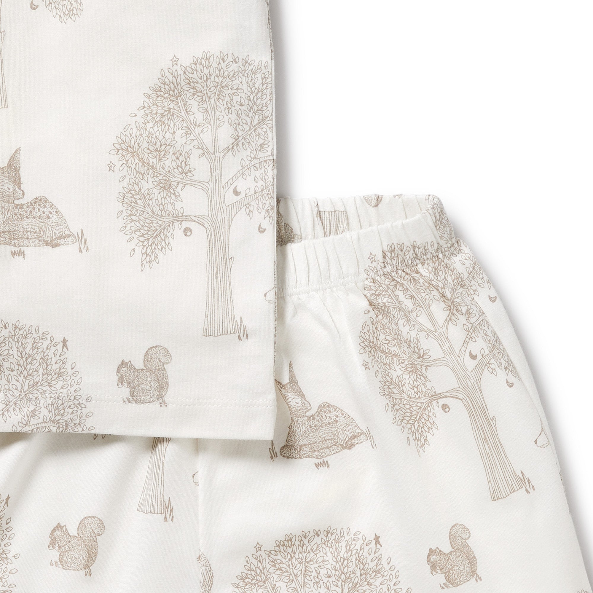 Hello World Organic Short Sleeve Pyjamas