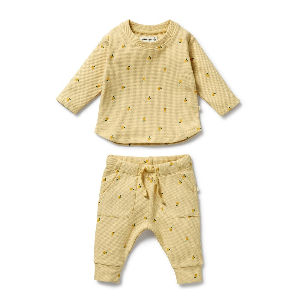 Lulu Daisy Organic Waffle Set