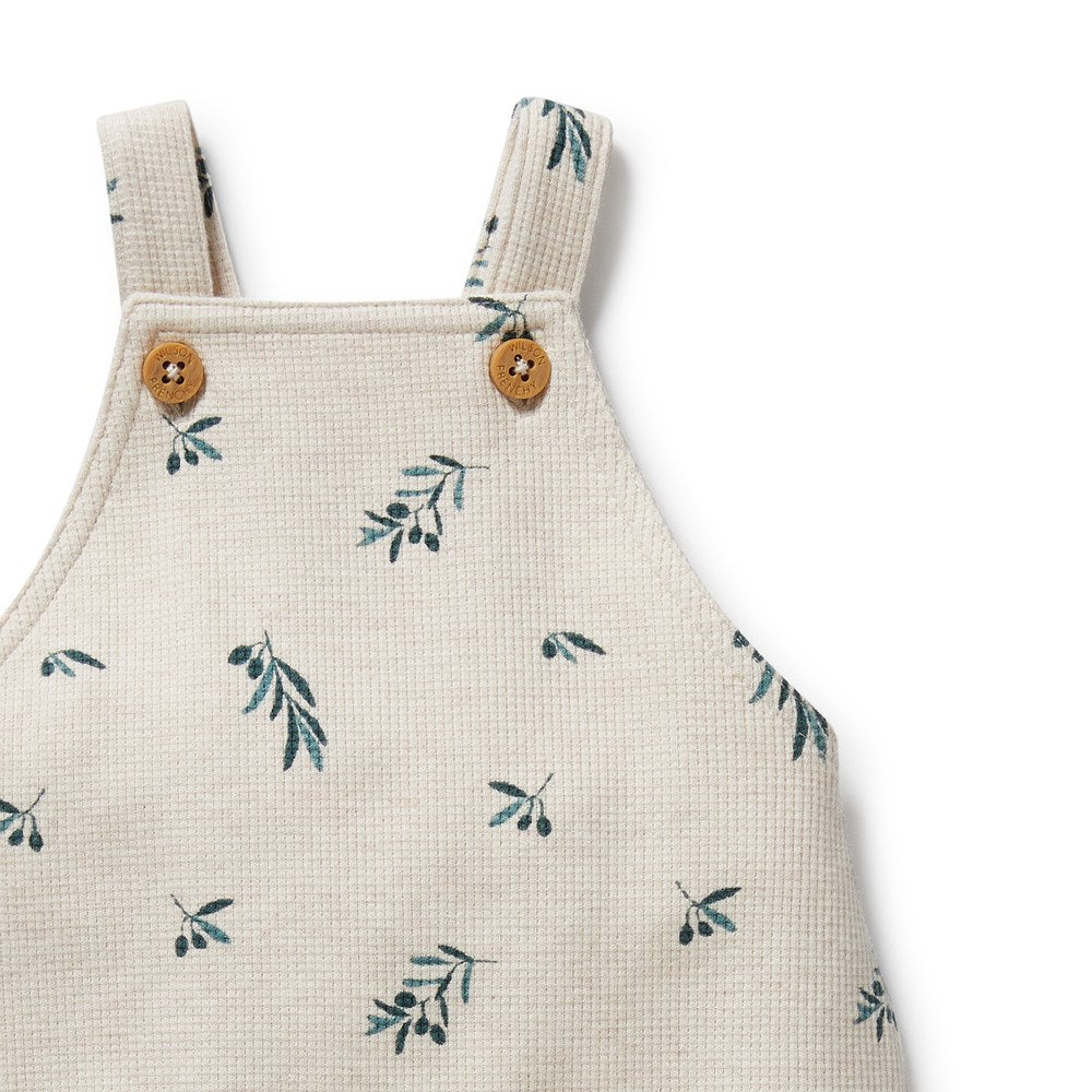 Little Olive Organic Waffle Overall