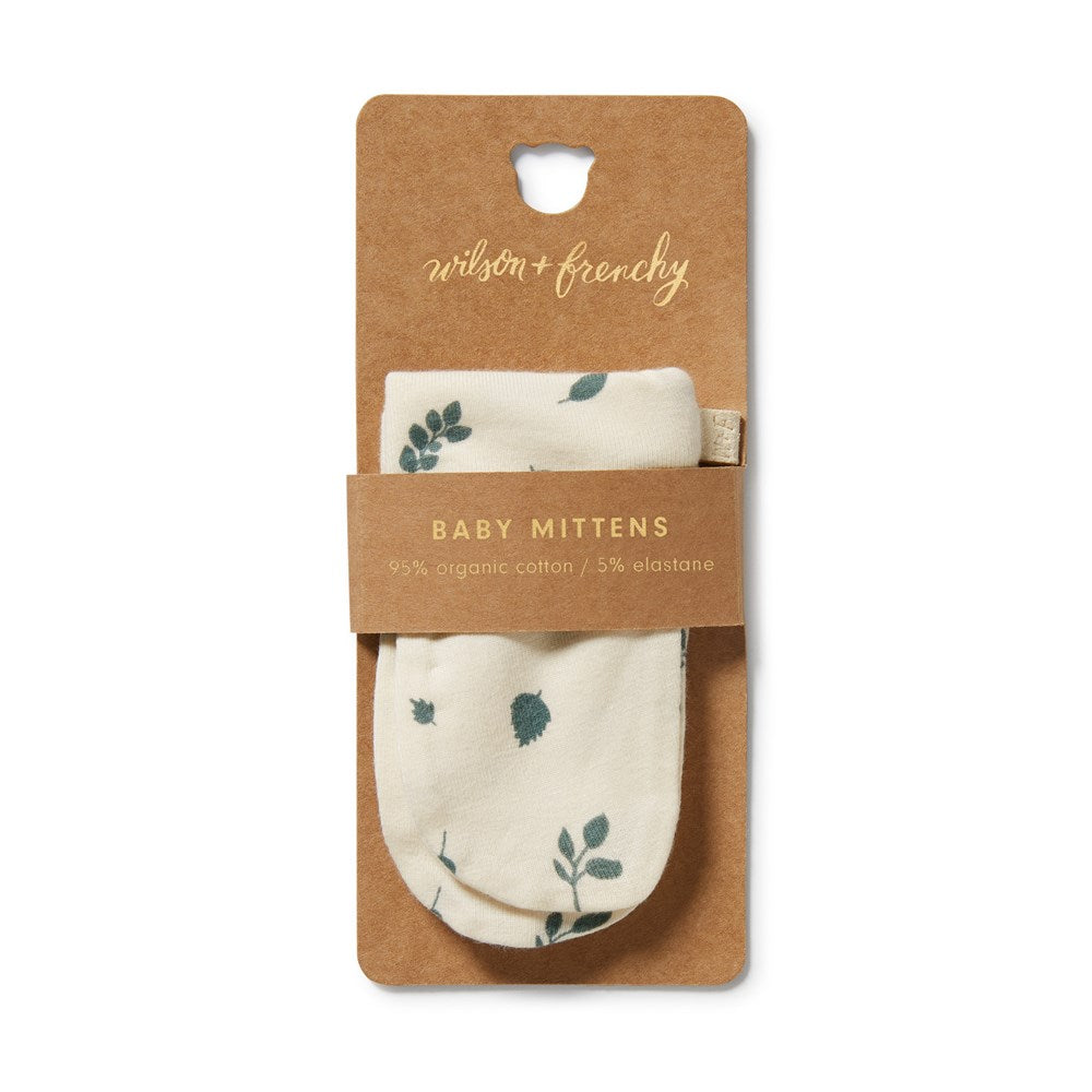 Twilight Leaf Organic Mittens W+F