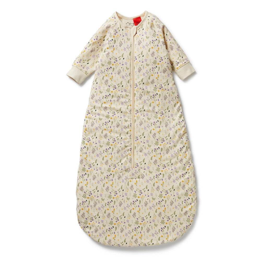 Bella Floral Organic Long Sleeved Sleeping Bag TOG