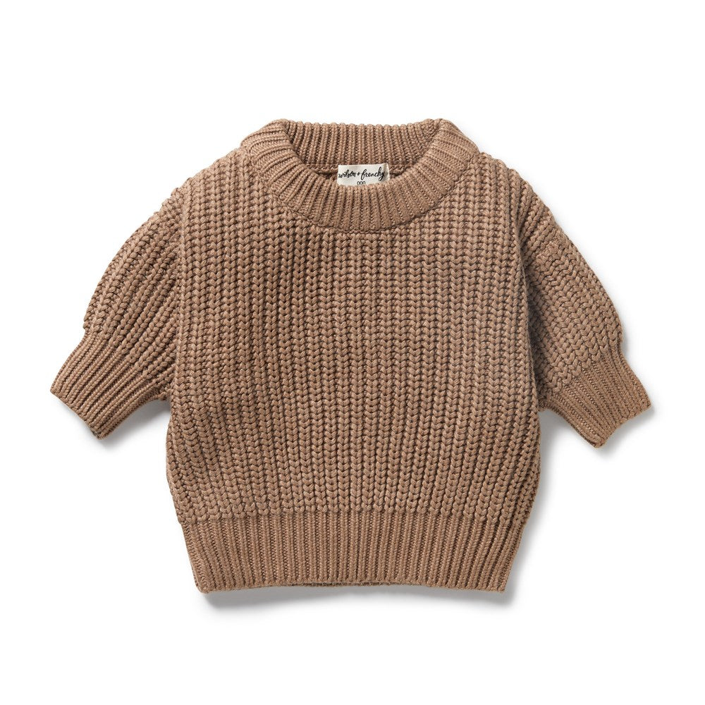 Coco Speckle Organic Knitted Jumper