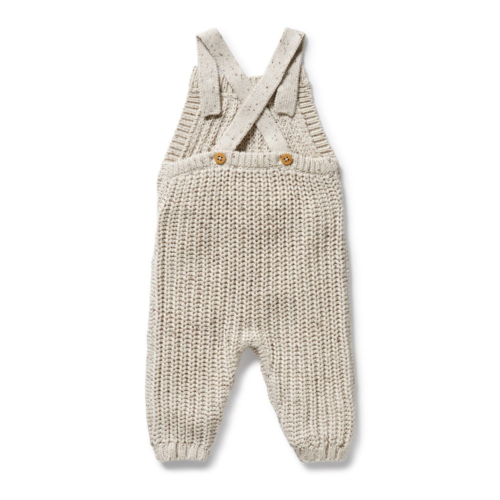 Cookie and Cream Organic Knitted Overall