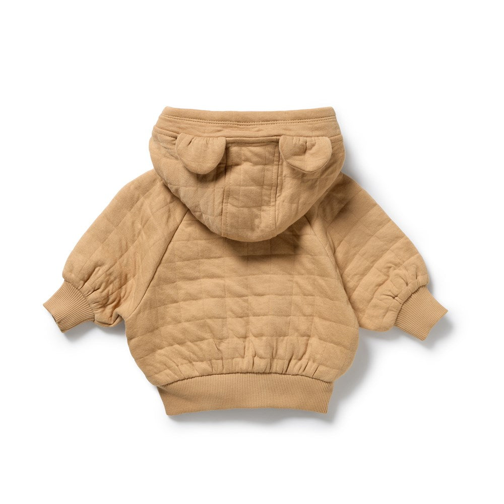 Honey Fawn Organic Quilted Jacket