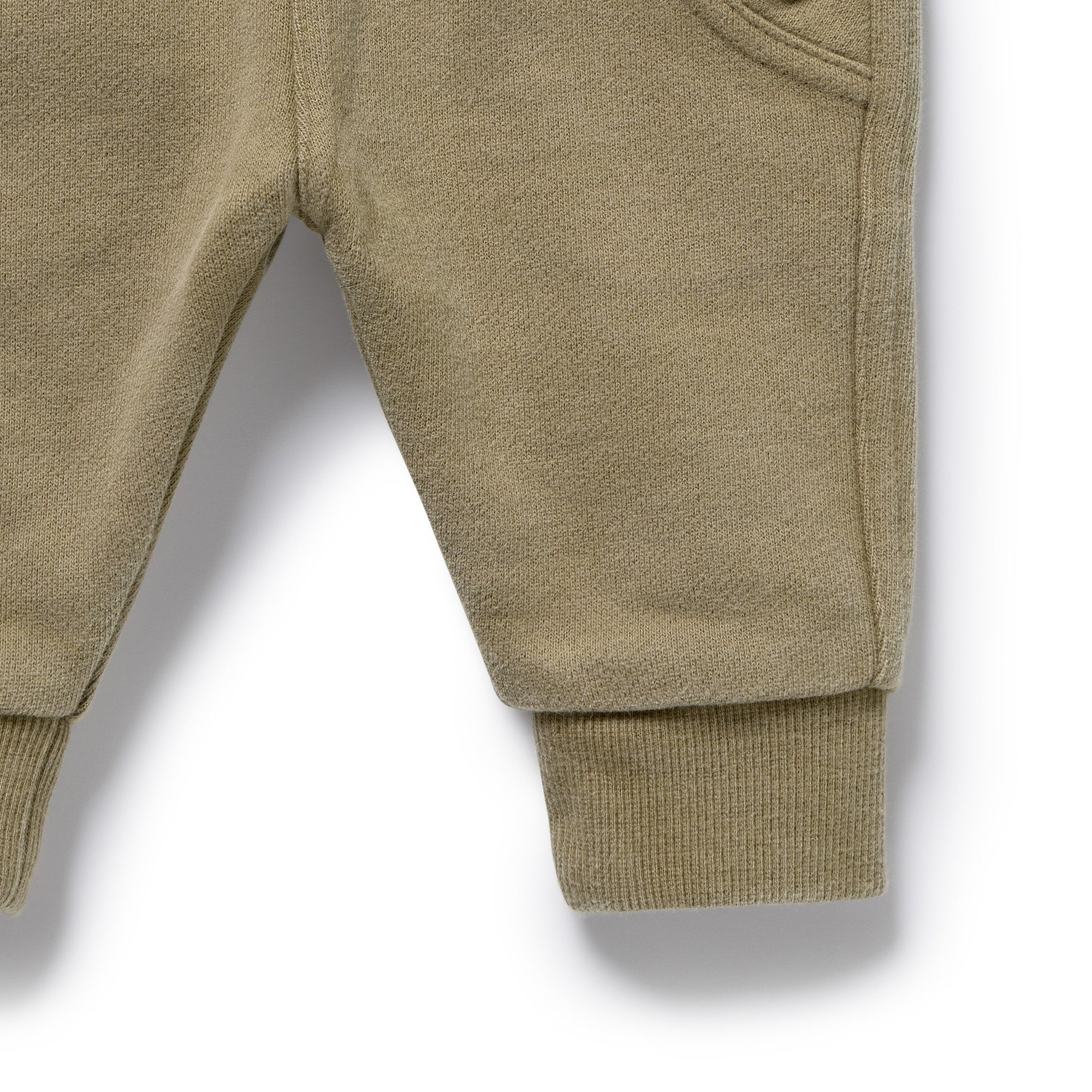 Olive Organic Terry Sweat Pant