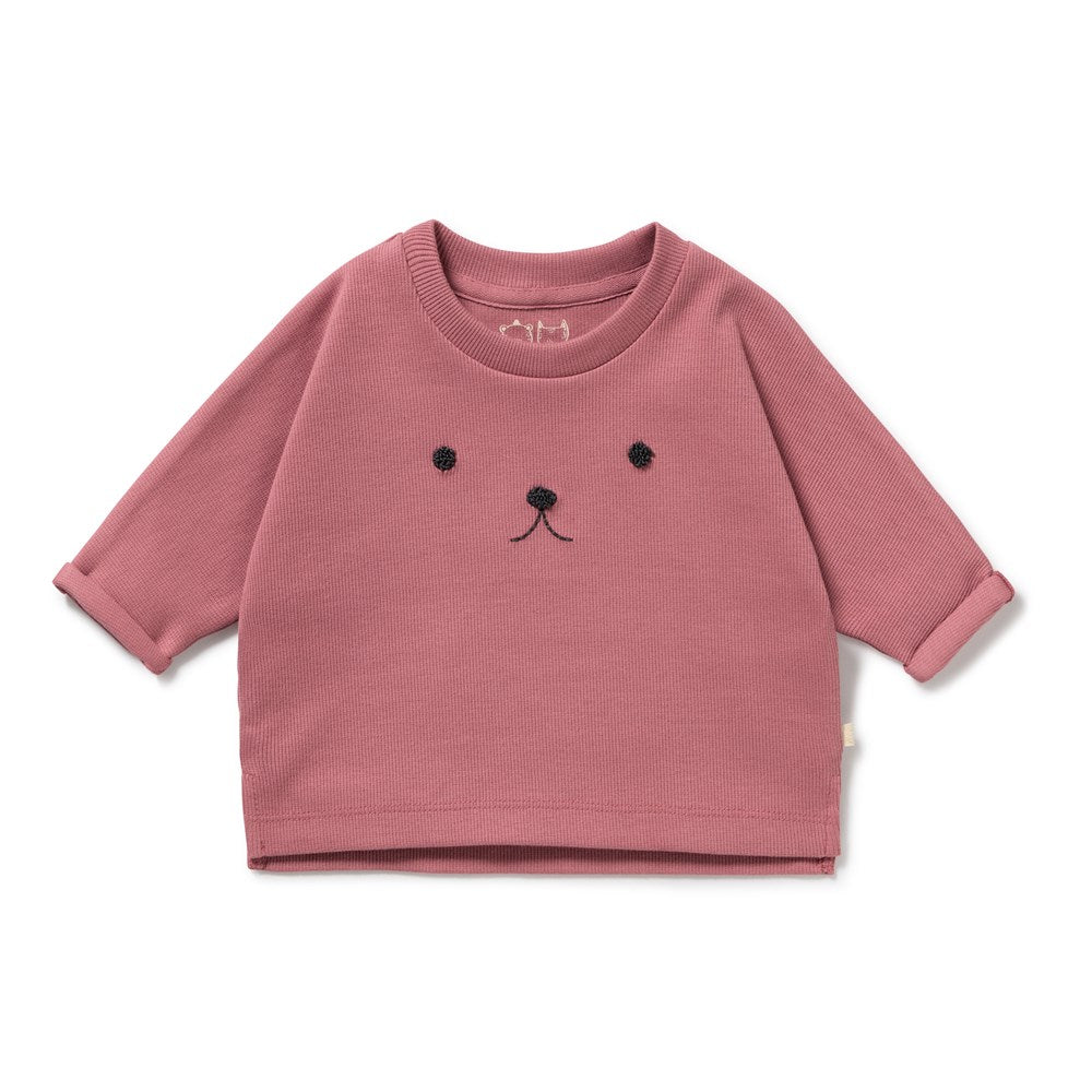 Plum Organic Rib long-sleeved Top