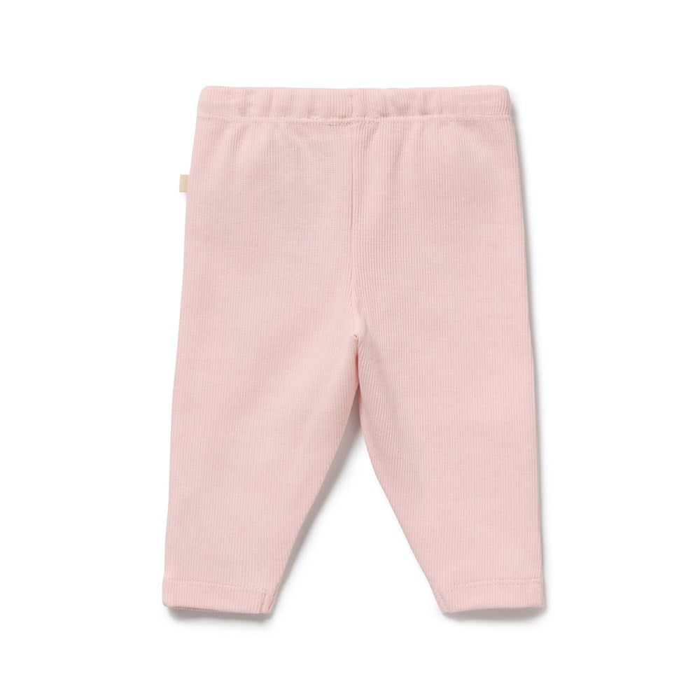 Strawberry Cream Organic Rib Legging