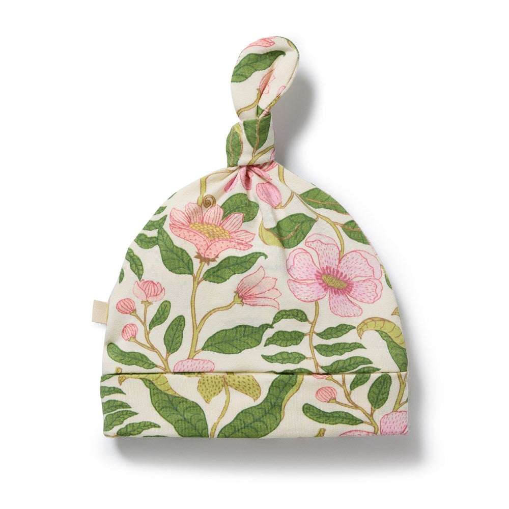 Ma Fleur Organic Knot Hat