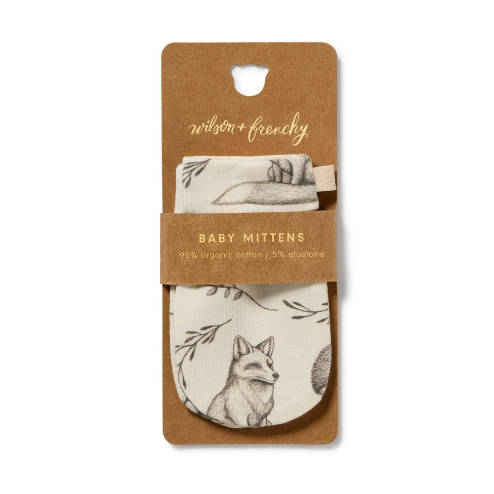 Foxglove Forest Organic Mittens
