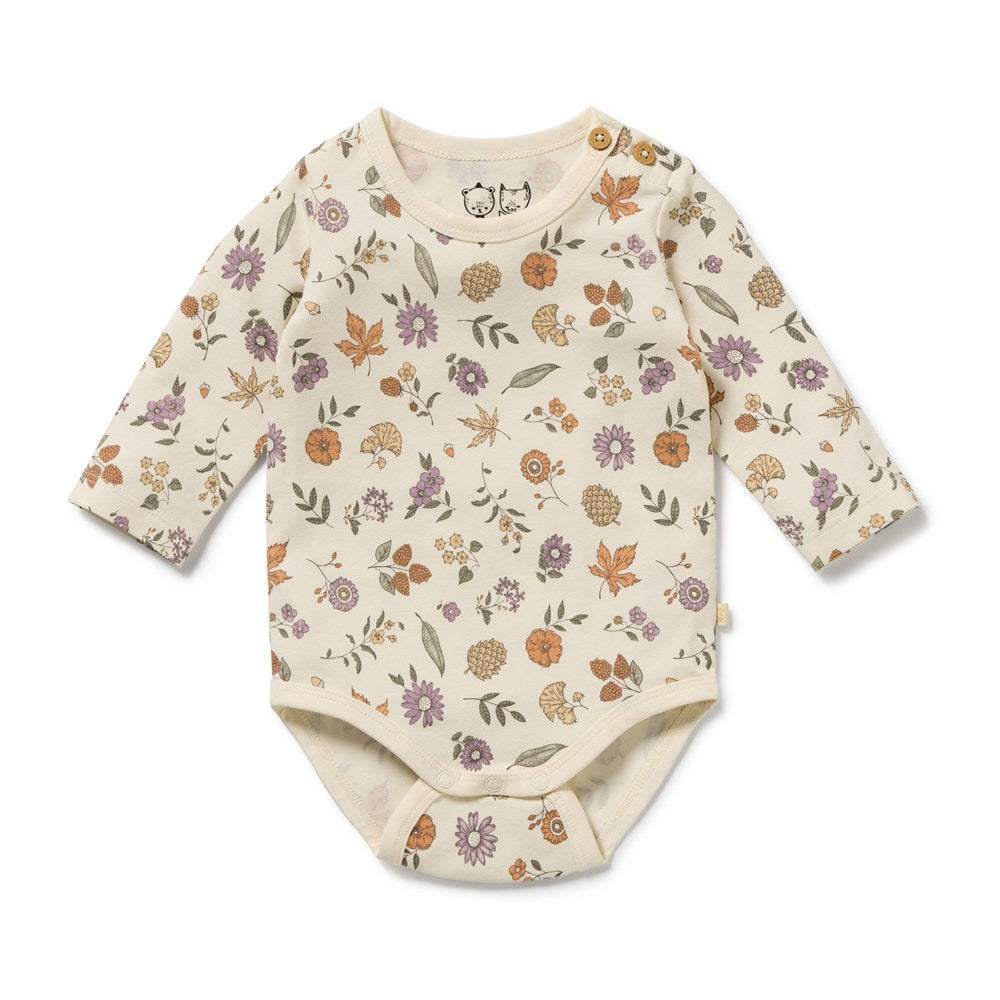 Maple Glow Organic Bodysuit
