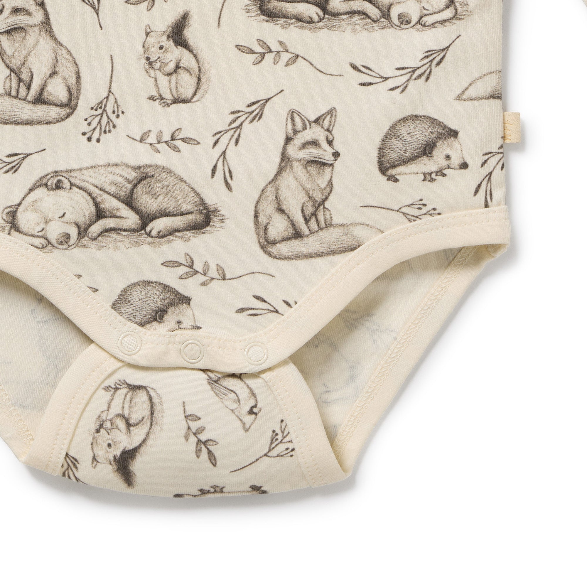 Foxglove Forest Organic Bodysuit