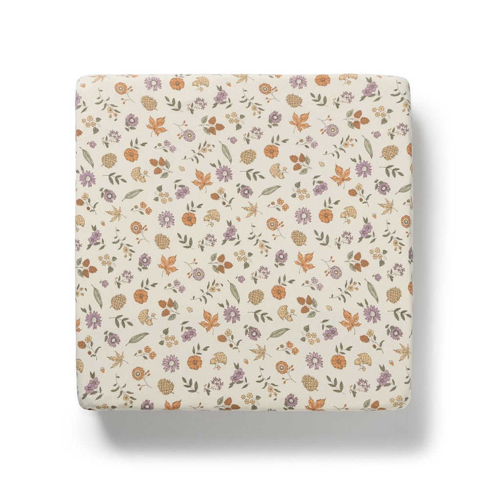 Maple Glow Organic Cot Sheet