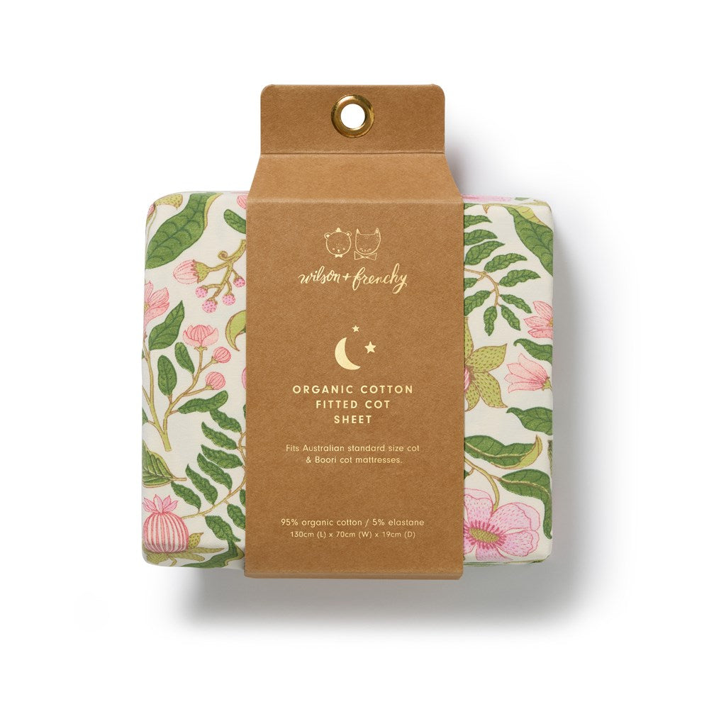 Ma Fleur Organic Cot Sheet