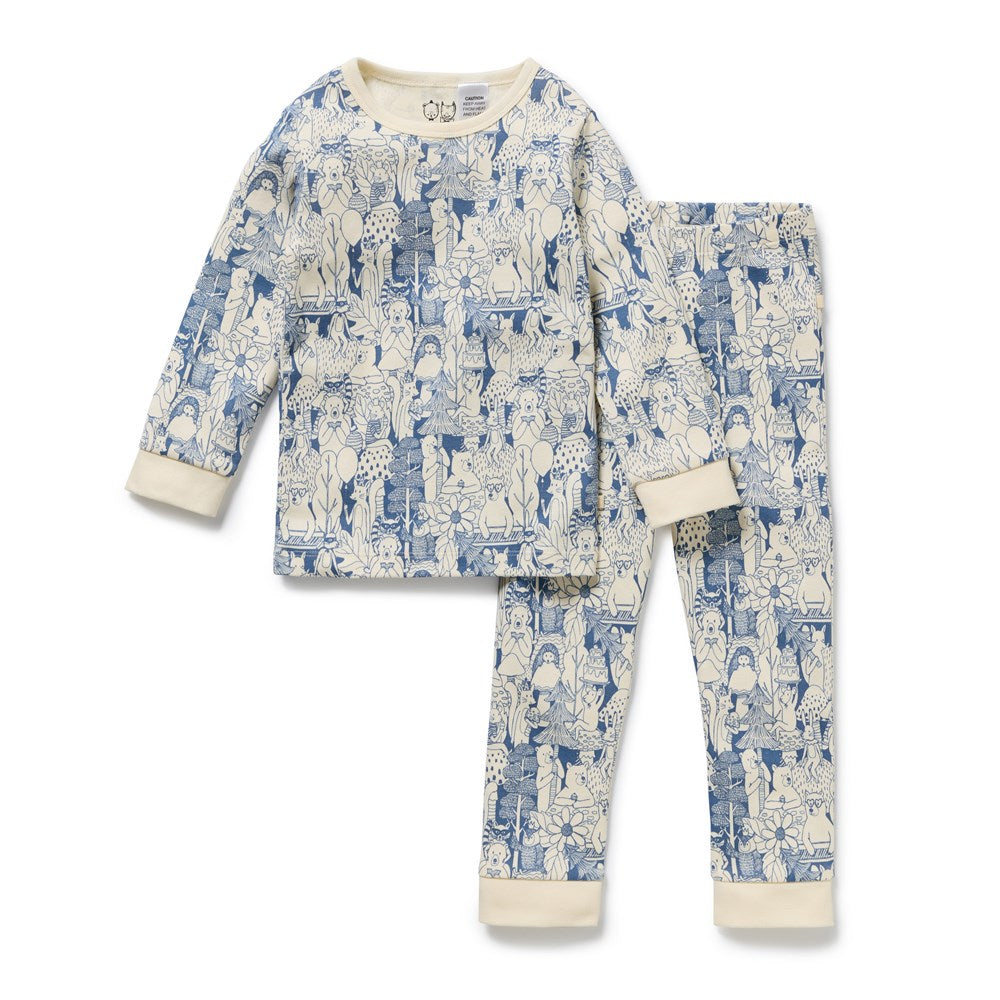 Woodland Adventures Organic Long Sleeved Pyjamas