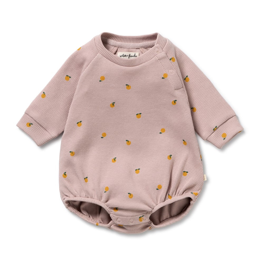 Mini Mando Organic Waffle Bodysuit