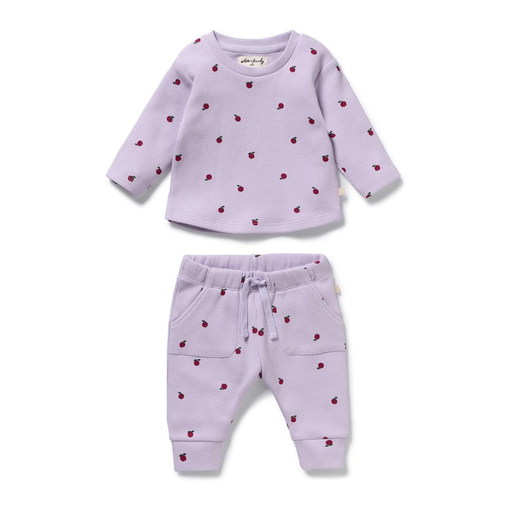 Berry Plums Organic Waffle Set