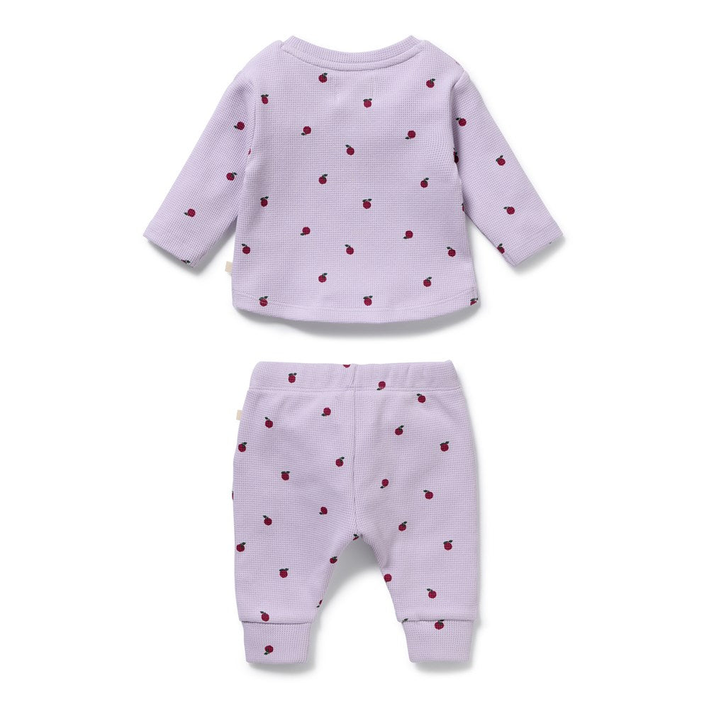 Berry Plums Organic Waffle Set