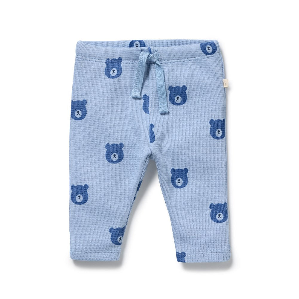 Bear Hugs Organic Waffle Legging