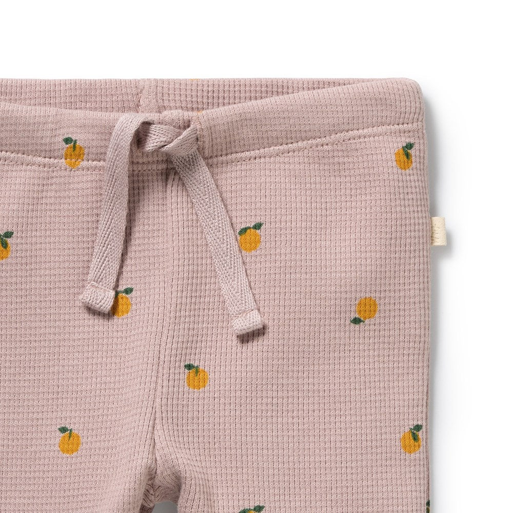 Mini Mando Organic Waffle Legging