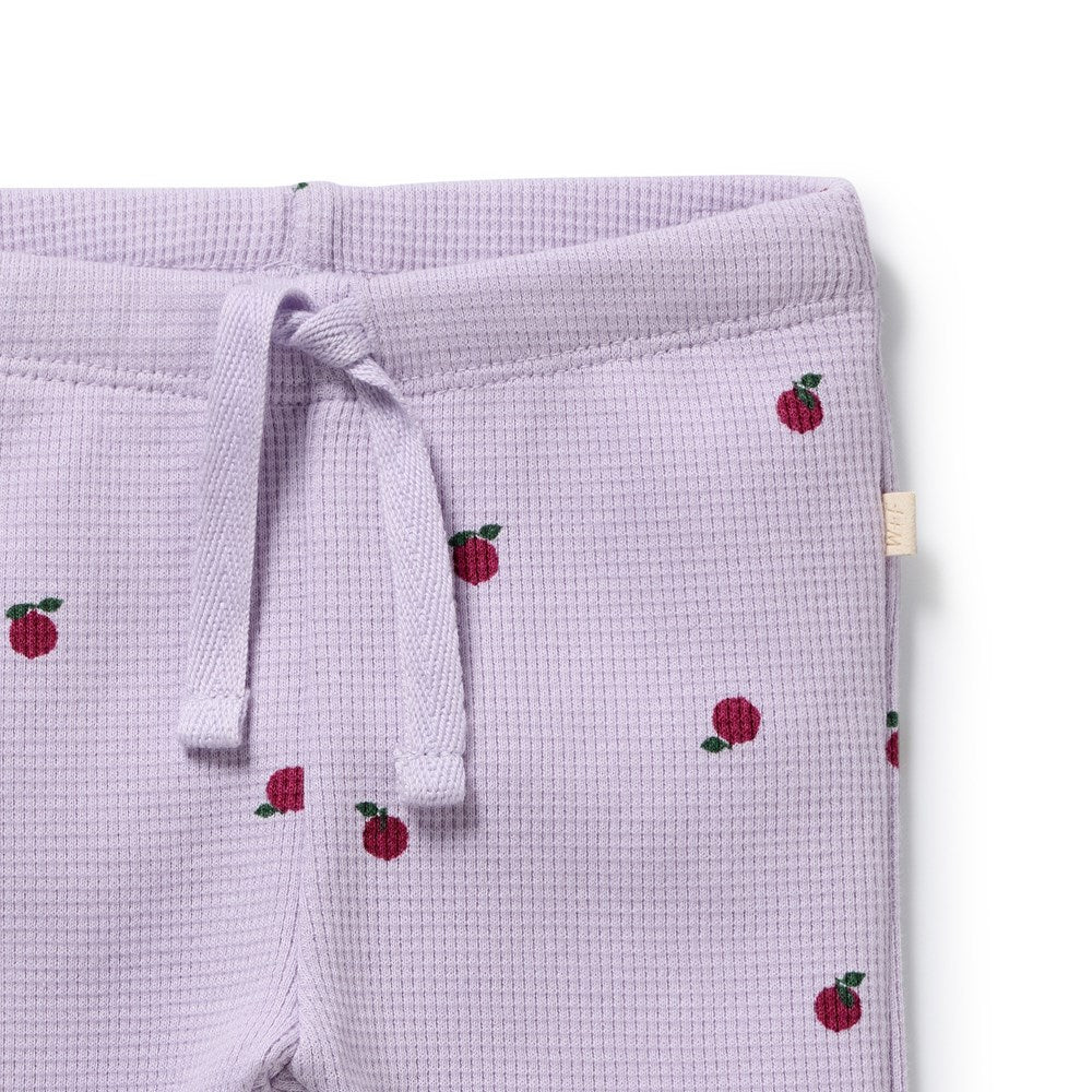 Berry Plums Organic Waffle Legging