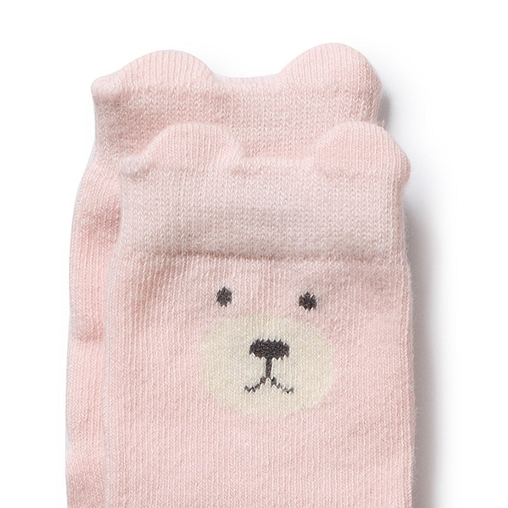 Girls Organic 4 Pack Baby Socks