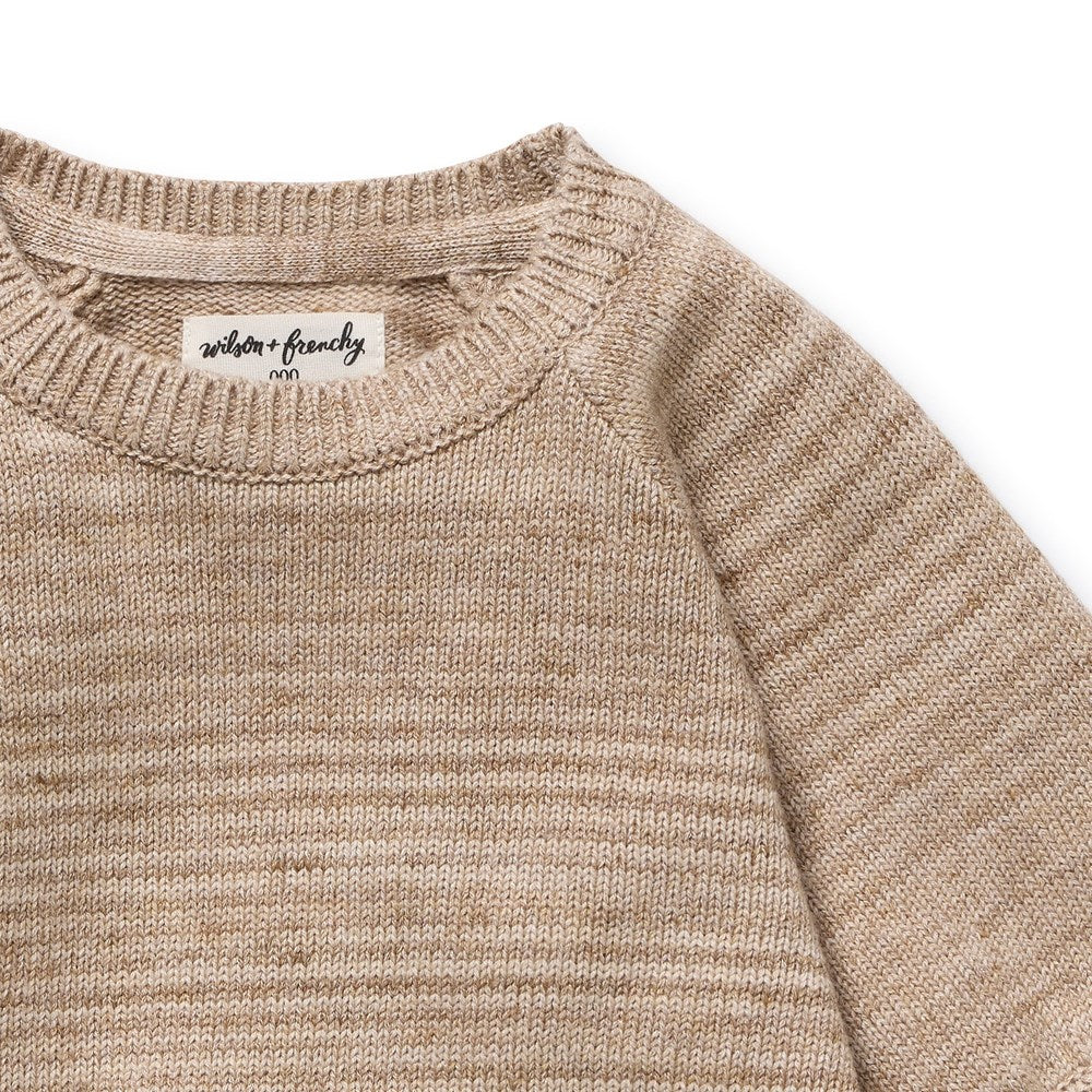 Sandstone Organic Knitted Bodysuit