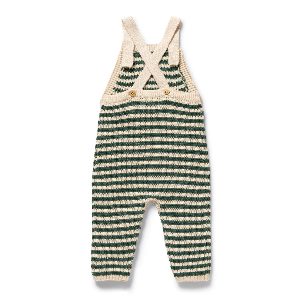 Clover Organic Knitted Stripe Overall