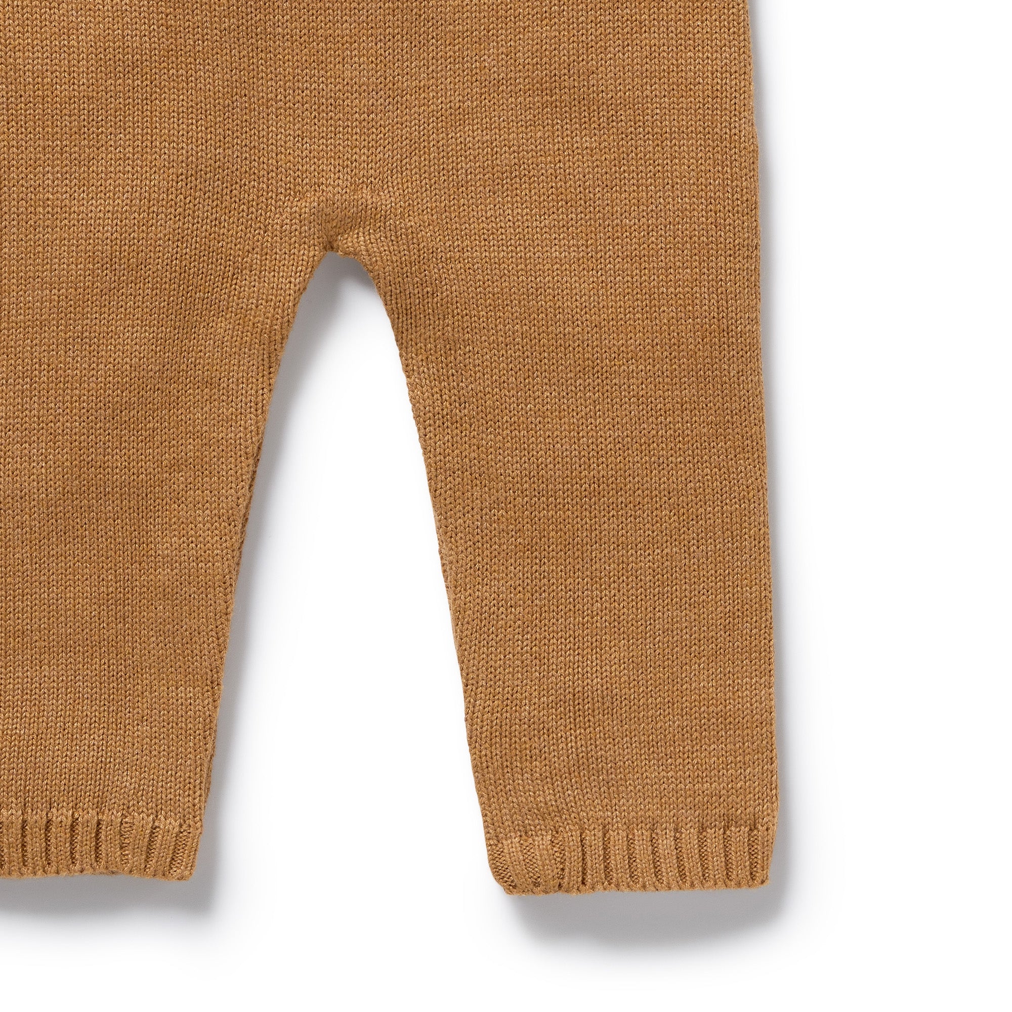 Autumn Organic Knitted Ruffle Overall