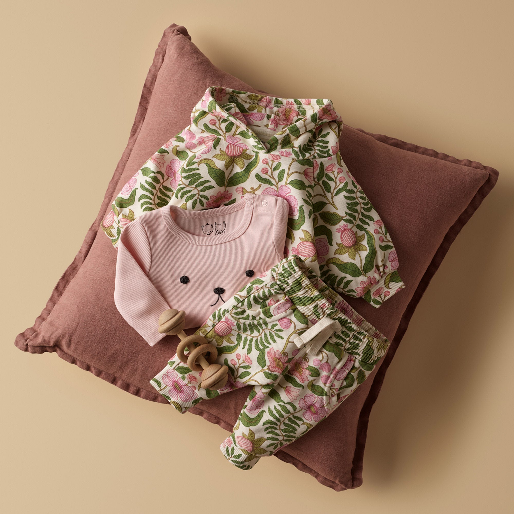 Strawberry Cream Organic Rib Top