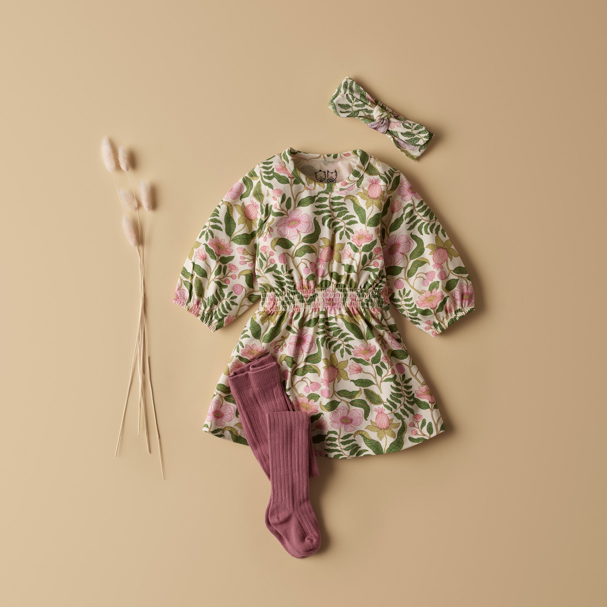 Plum Organic Ribbed Tights