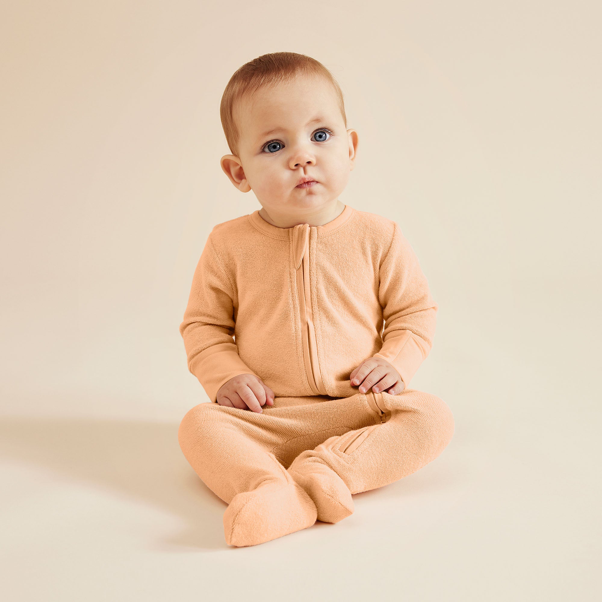 Organic Terry Zipsuit