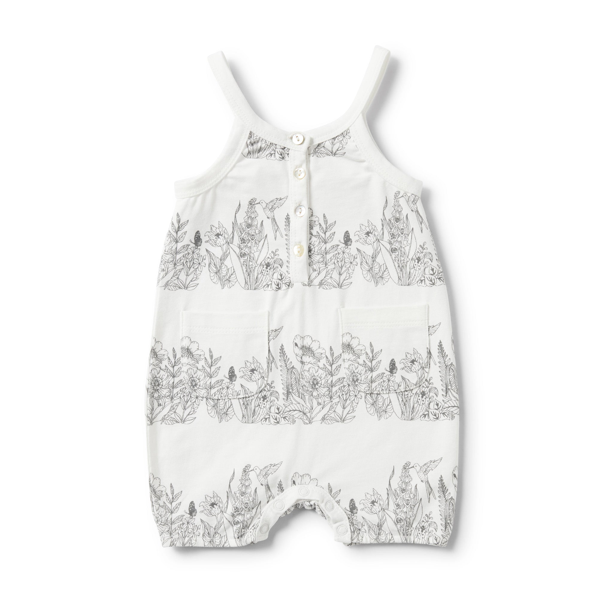 WONDERFUL SINGLET PLAYSUIT - Wilson and Frenchy