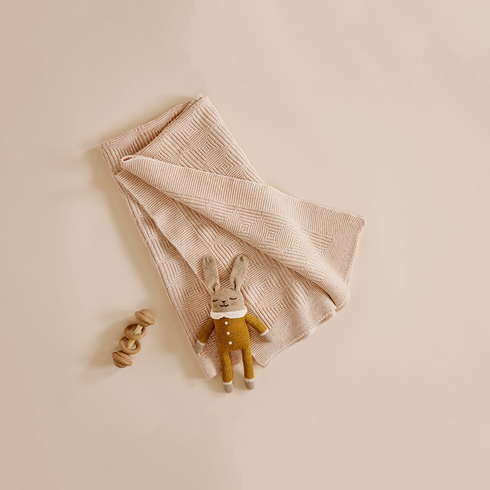 Knitted Jacquard Blanket