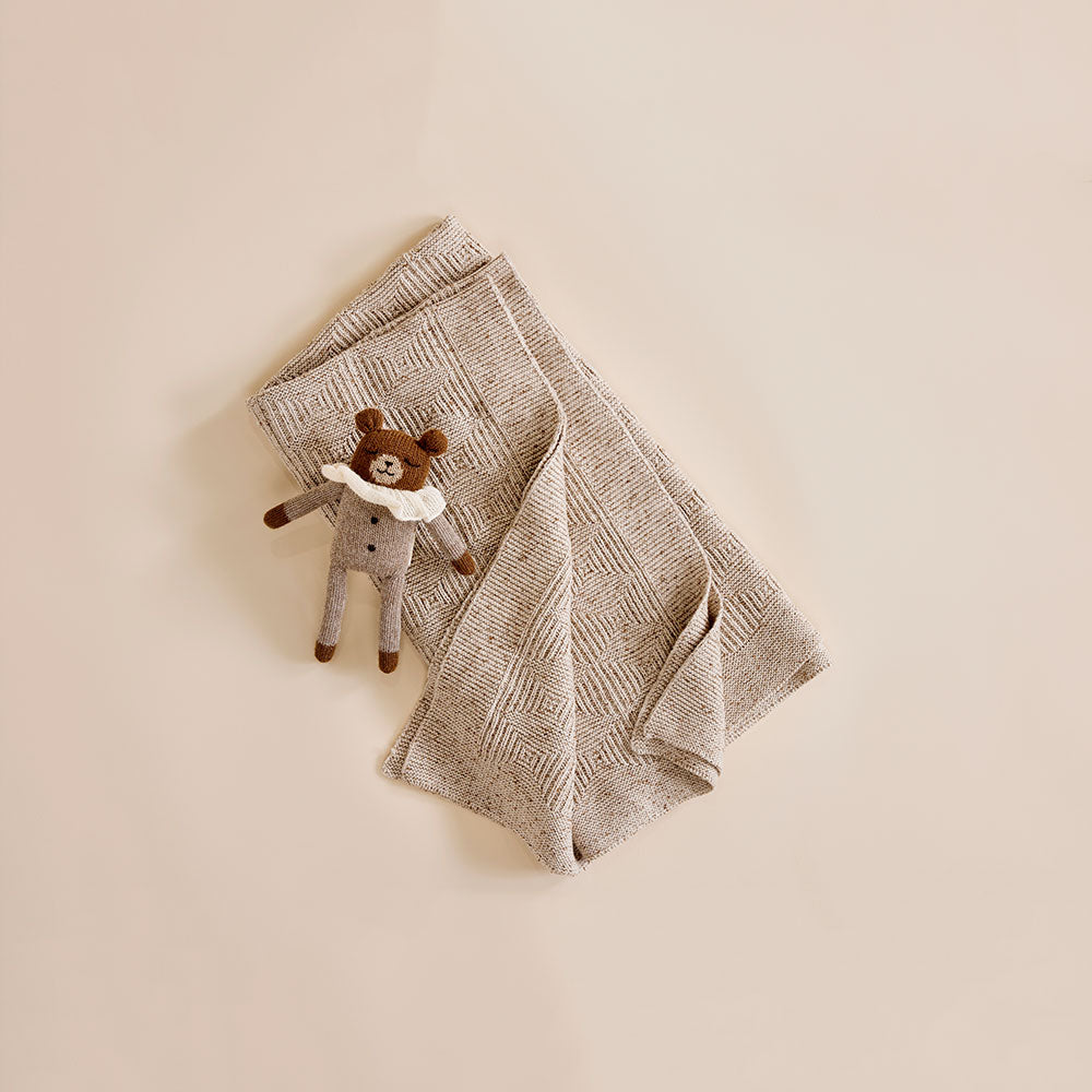 Knitted Jacquard Blanket