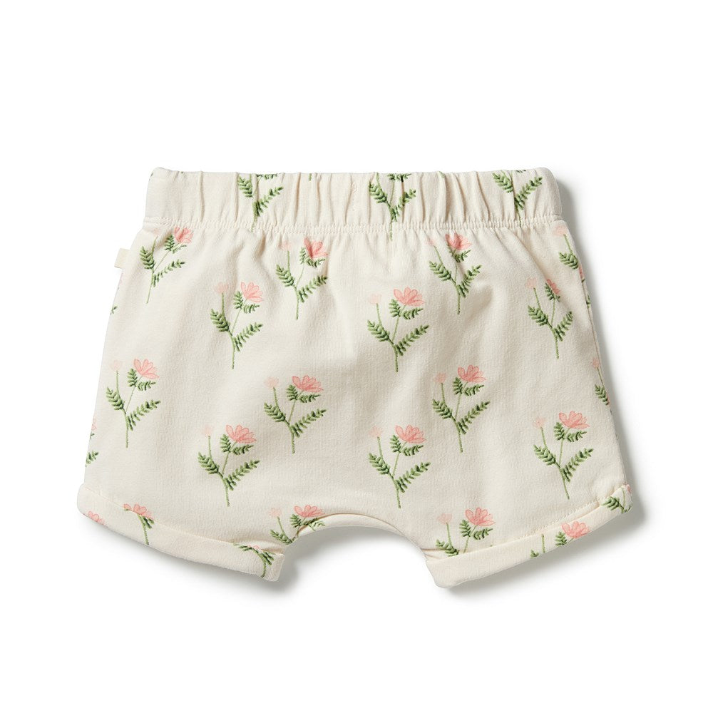 Organic Tie Front Shorts