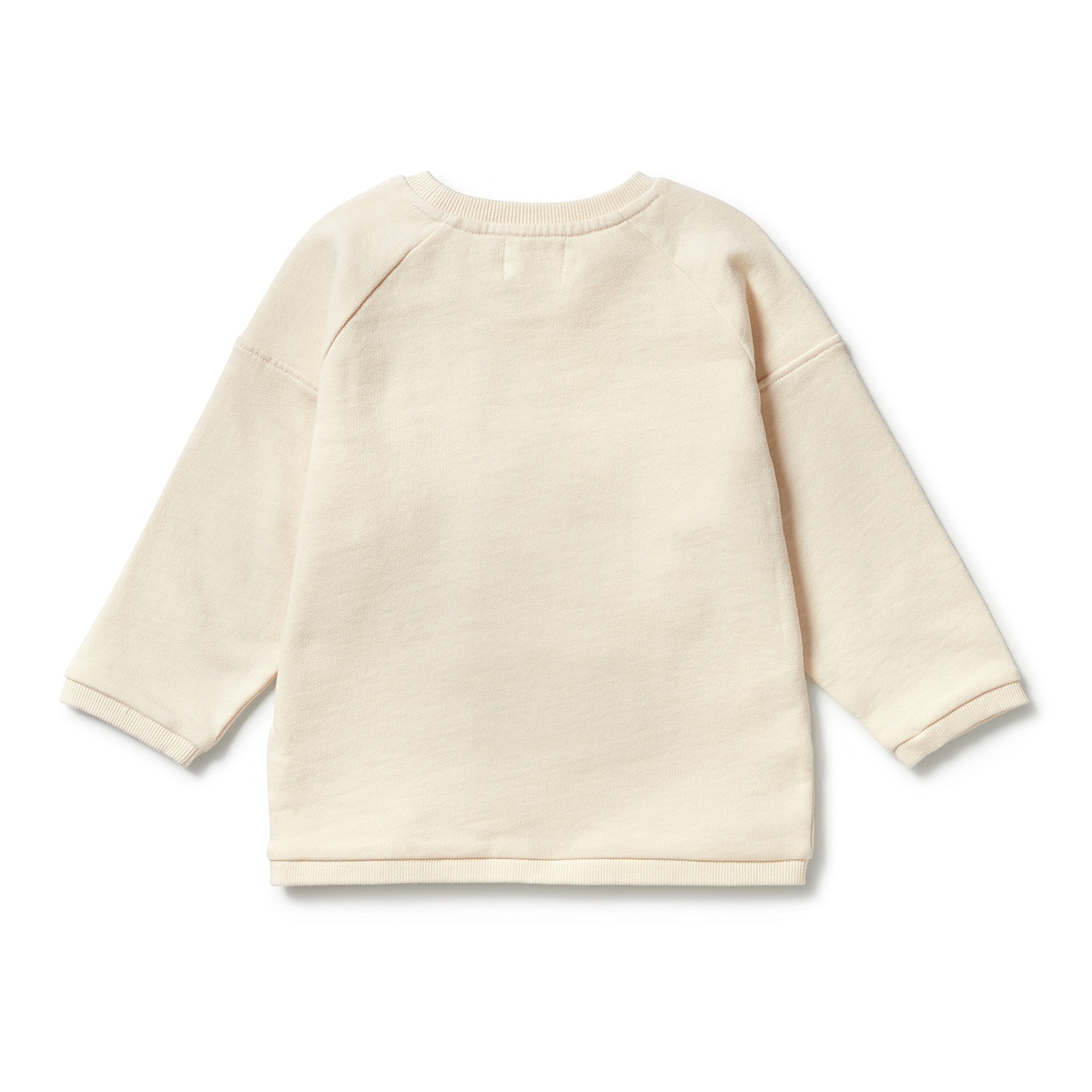 Organic Terry Spliced Sweat
