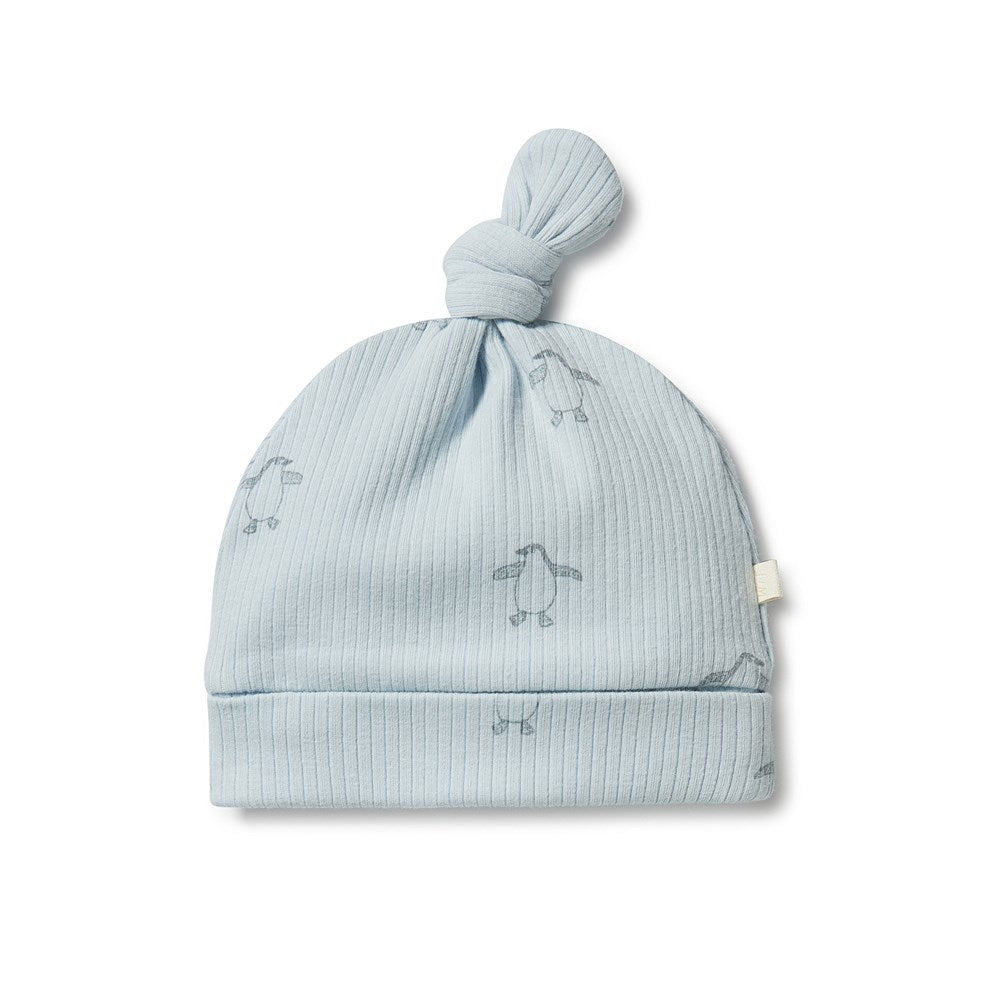Organic Rib Knot Hat