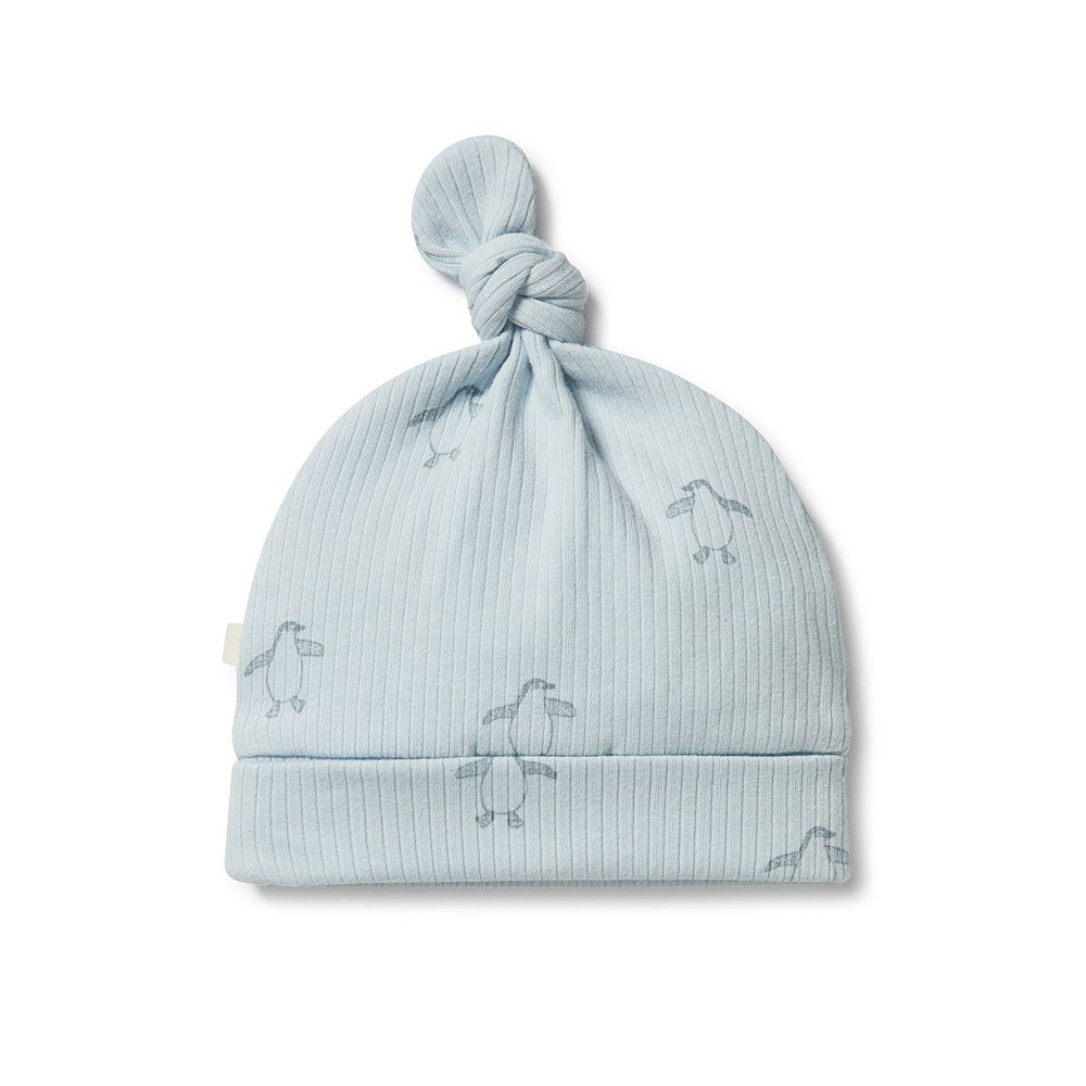 Organic Rib Knot Hat
