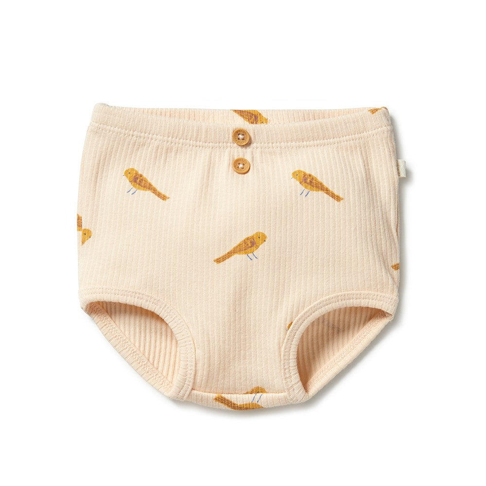 Organic Rib Nappy Pant