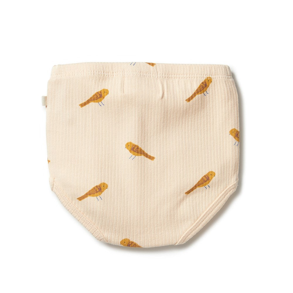 Organic Rib Nappy Pant