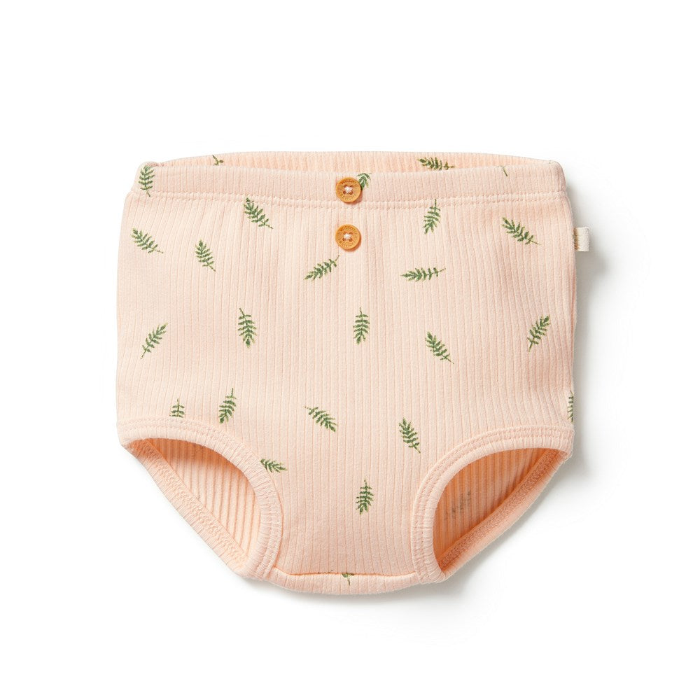 Organic Rib Nappy Pant