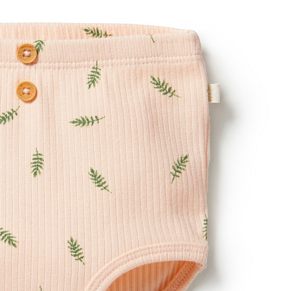 Organic Rib Nappy Pant