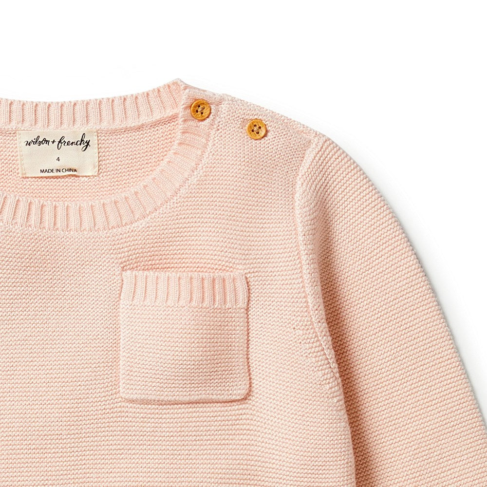 Knitted Pocket Jumper