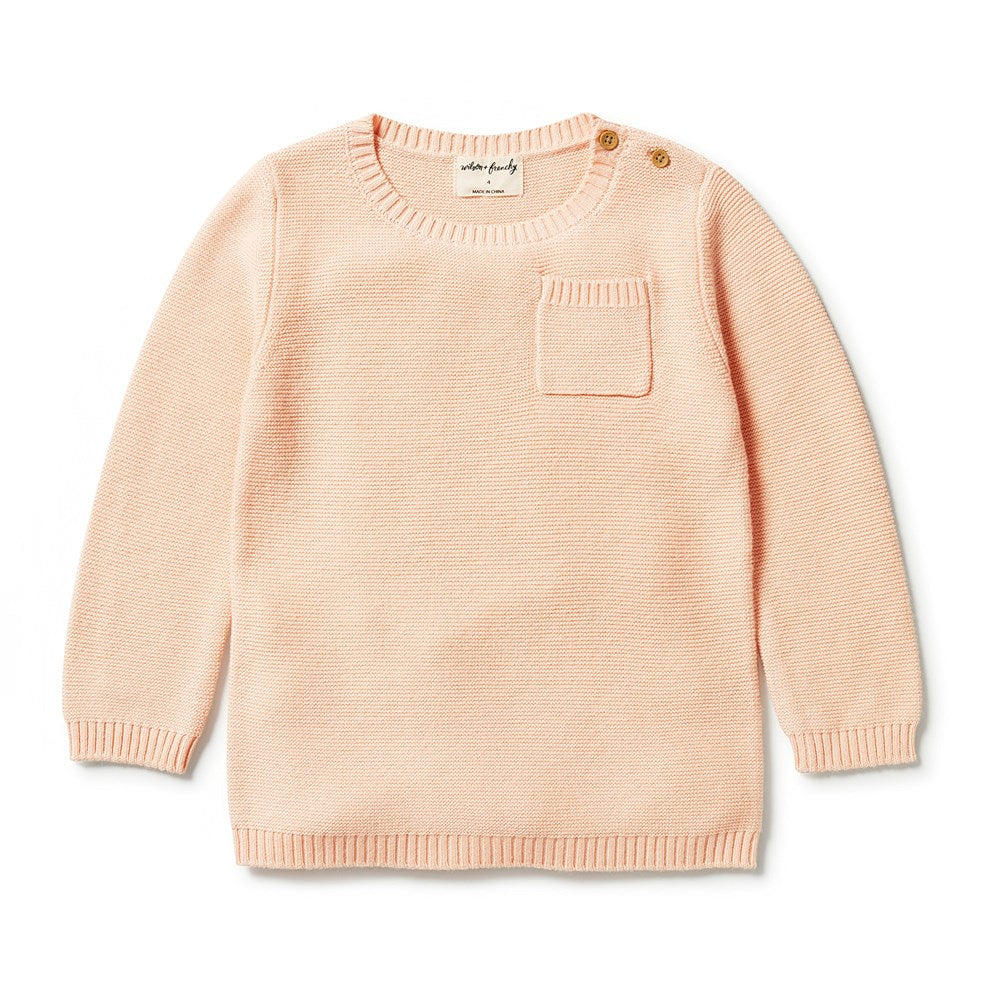 Knitted Pocket Jumper